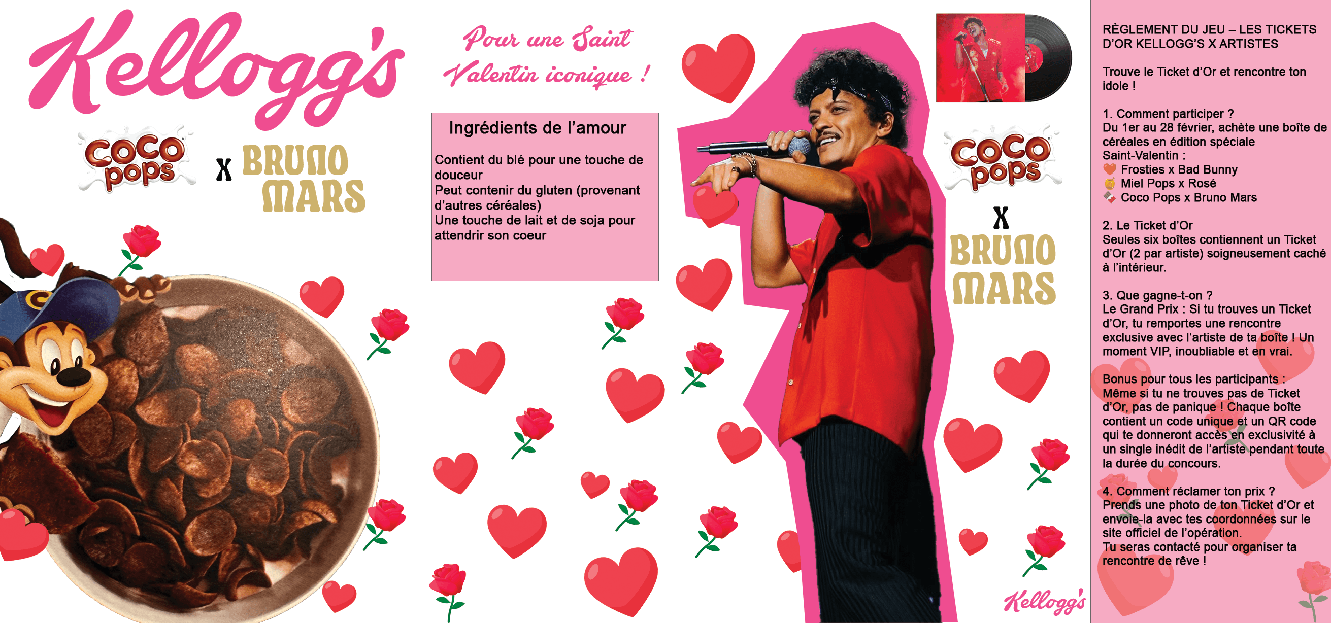 Bruno Mars x Coco Pops Promotion